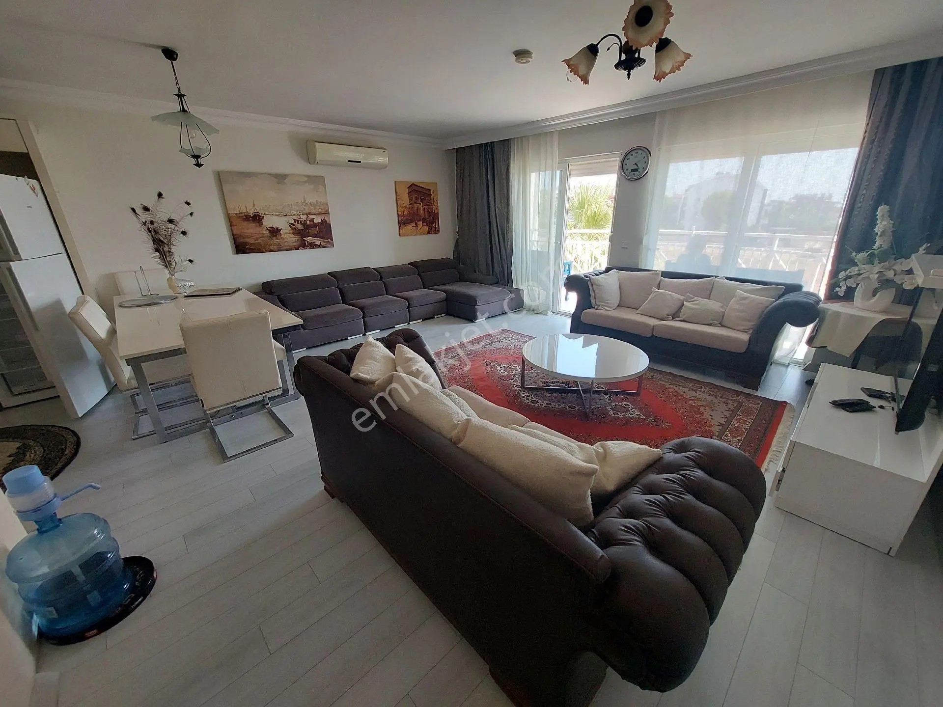 İdamax'tan Side'de Havuzlu Sitede Eşyalı Kiralık Daire