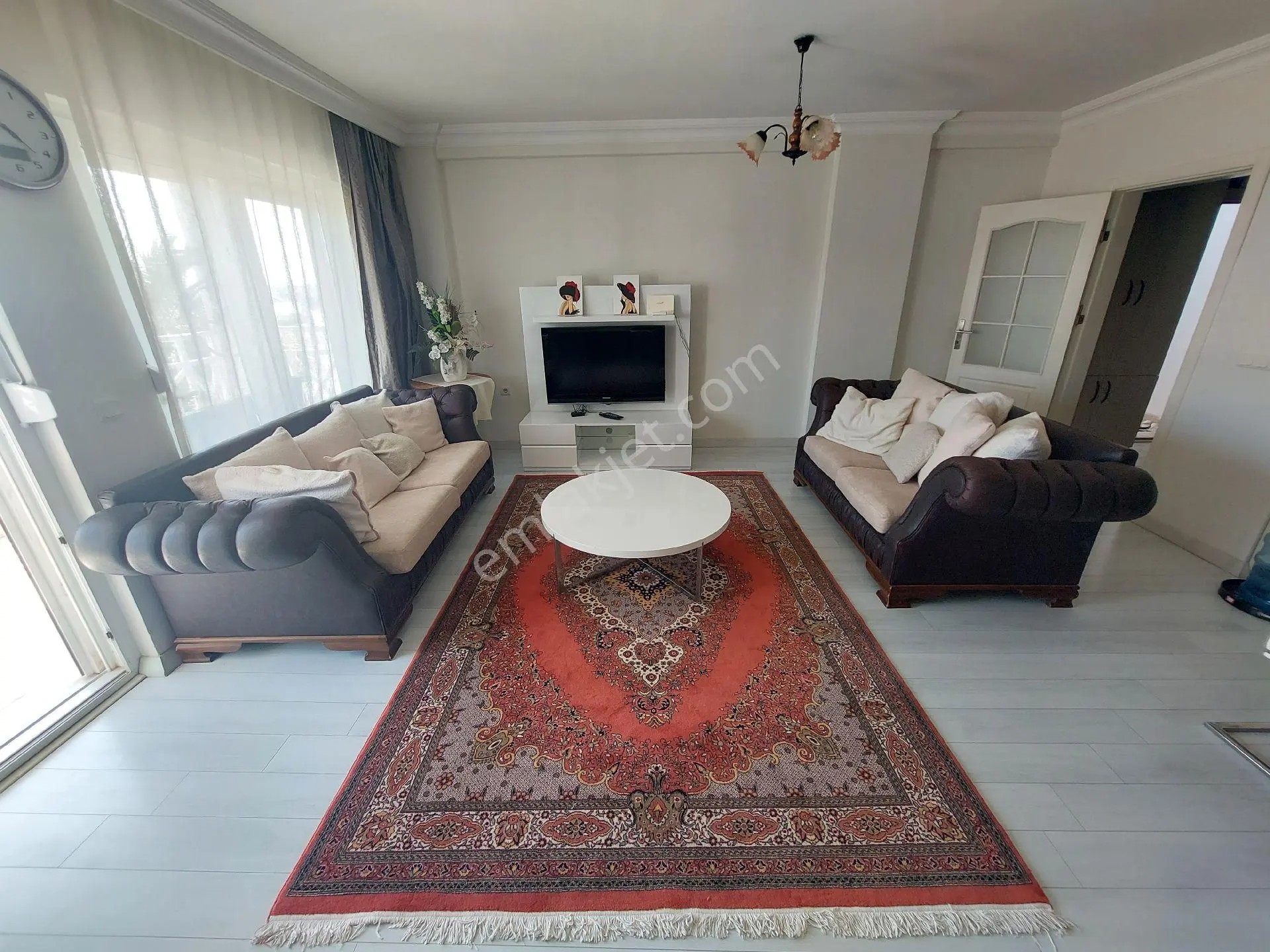 İdamax'tan Side'de Havuzlu Sitede Eşyalı Kiralık Daire