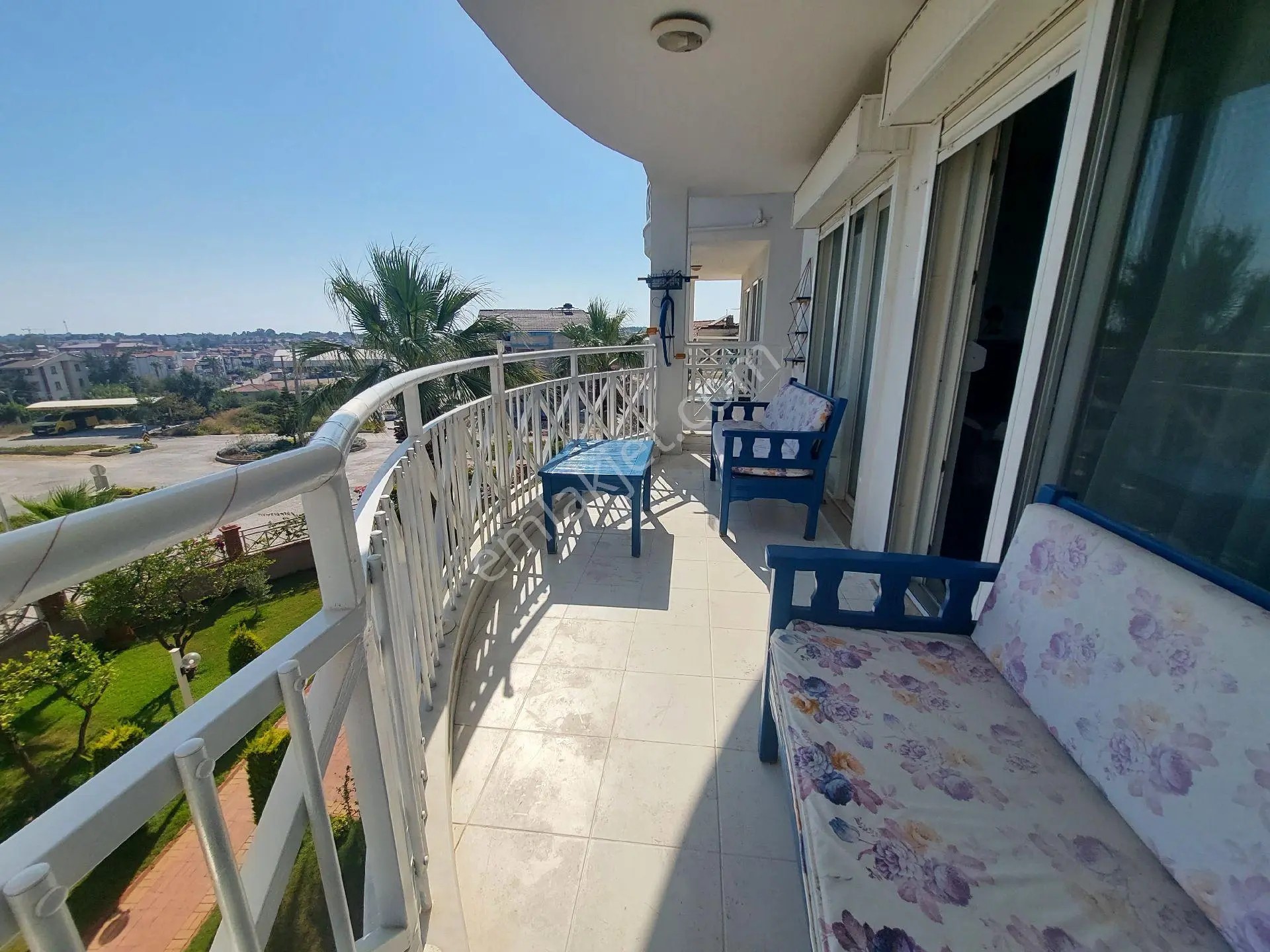 İdamax'tan Side'de Havuzlu Sitede Eşyalı Kiralık Daire