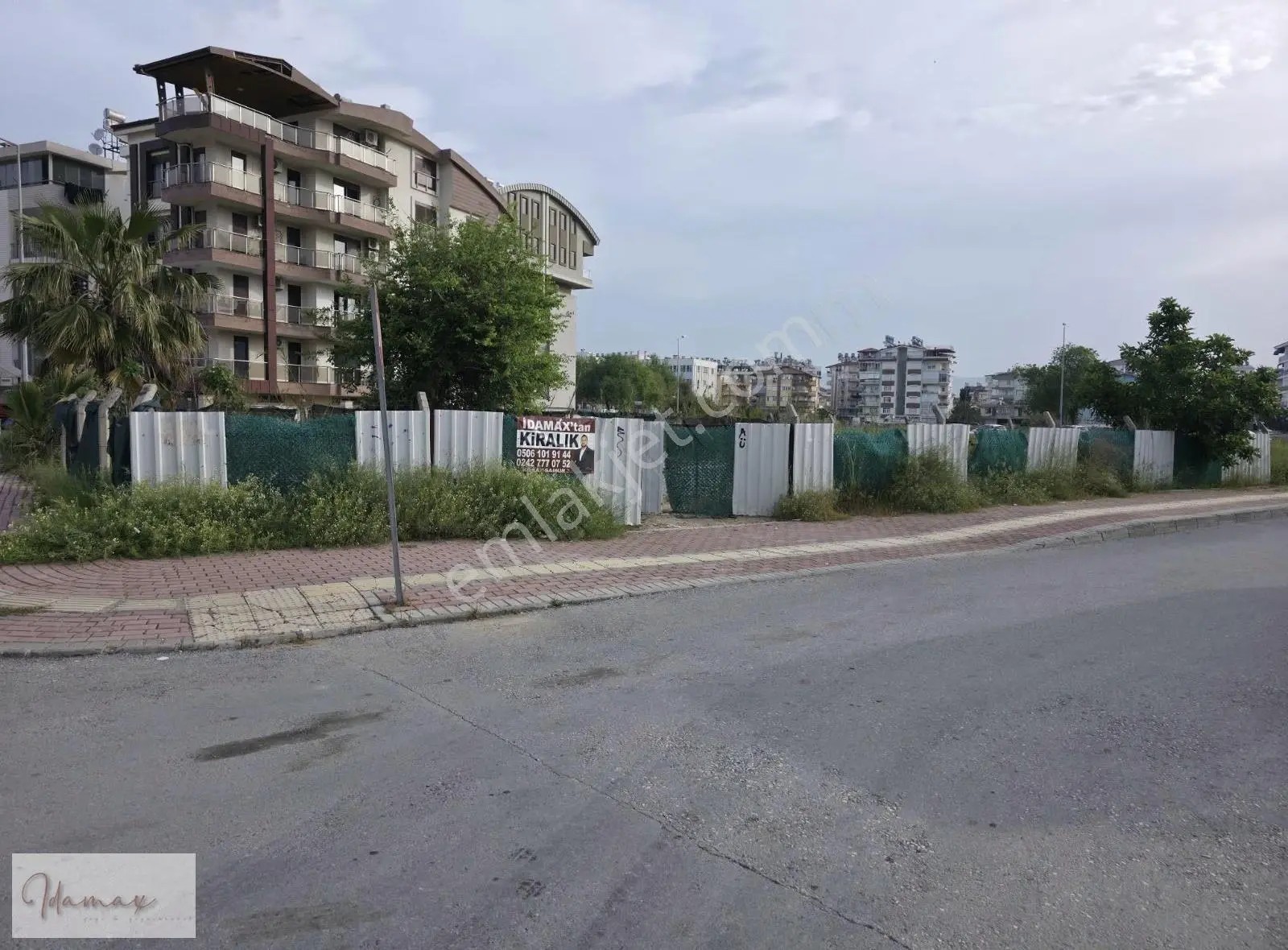 İdamax'tan Örnek'te 515 M2 Kiralık Arsa