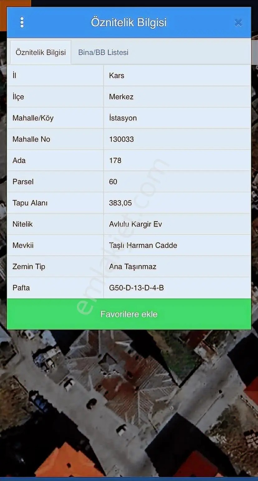 Pusula Emlaktan İstasyonda Satılık Arsa