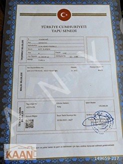 TEKİRDAĞ MURATLIDA Y.SEVİNDİKDE 816 m2 HİSSE SATILIK