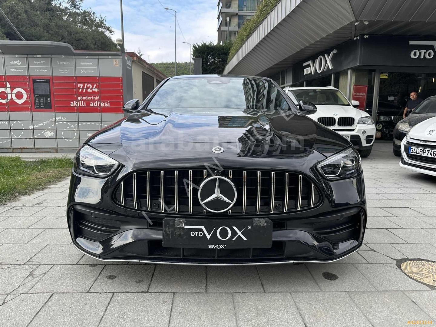 Galeriden Mercedes - Benz C 200 AMG 2023 Model İstanbul 25.000 km Siyah