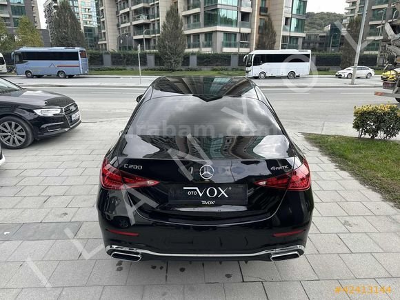Galeriden Mercedes - Benz C 200 AMG 2023 Model İstanbul 25.000 km Siyah