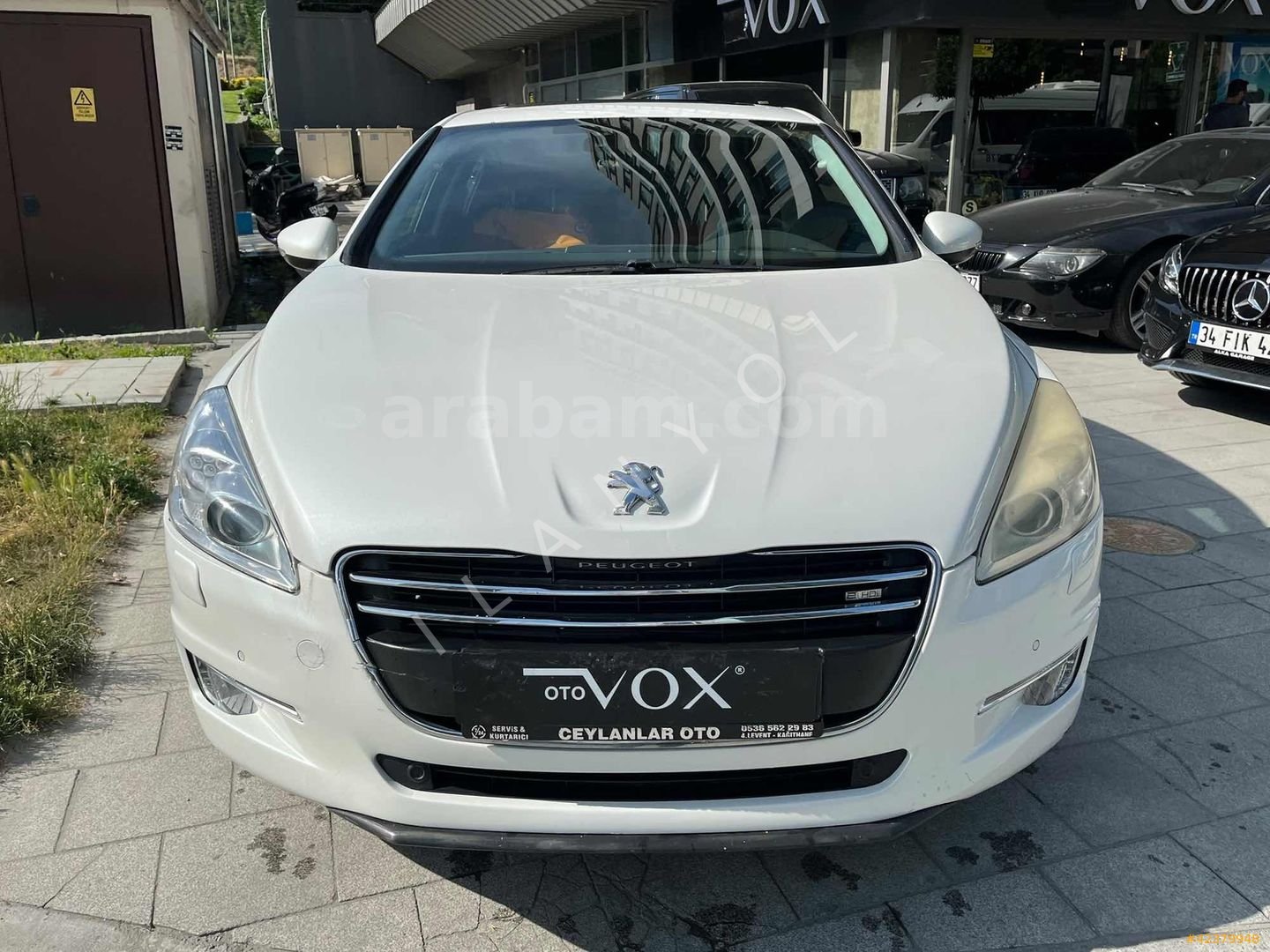 Galeriden Peugeot 508 1.6 e-HDi Allure 2012 Model İstanbul 276.000 km Beyaz