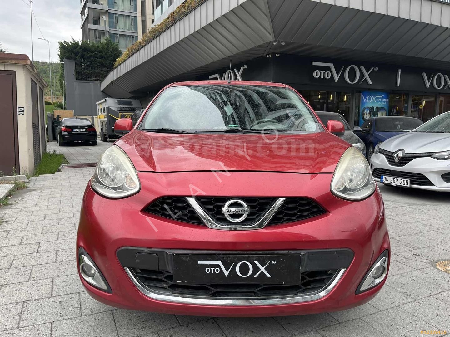 Galeriden Nissan Micra 1.2 Match 2016 Model İstanbul 137.000 km Kırmızı