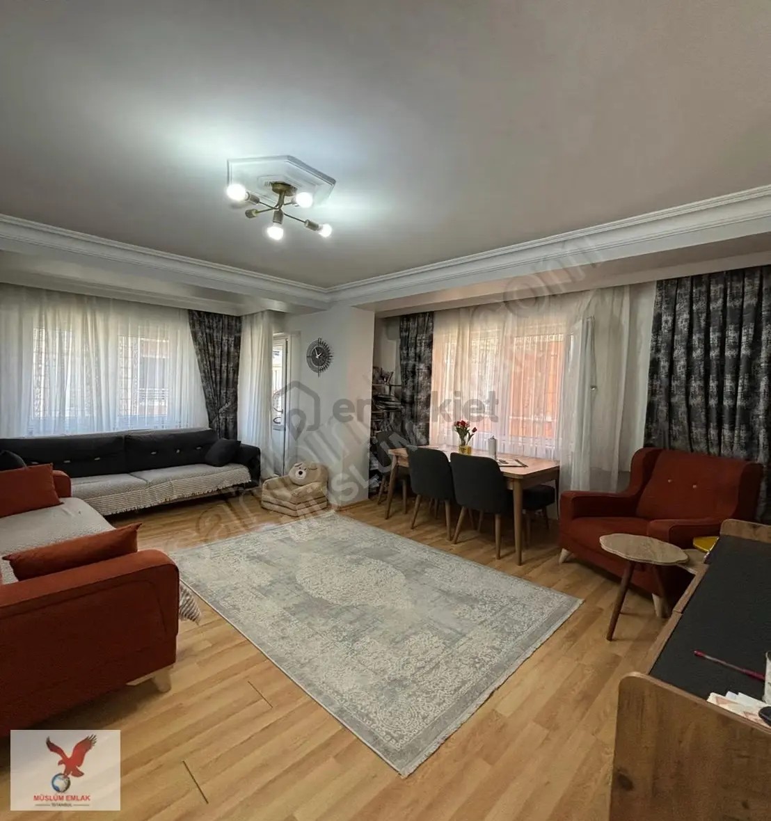 Müslüm Emlaktan Gümüşpalada 2+1 Masrafsız Ara Kat
