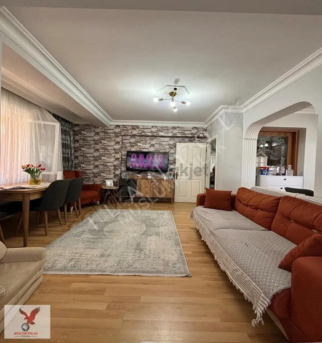 Müslüm Emlaktan Gümüşpalada 2+1 Masrafsız Ara Kat
