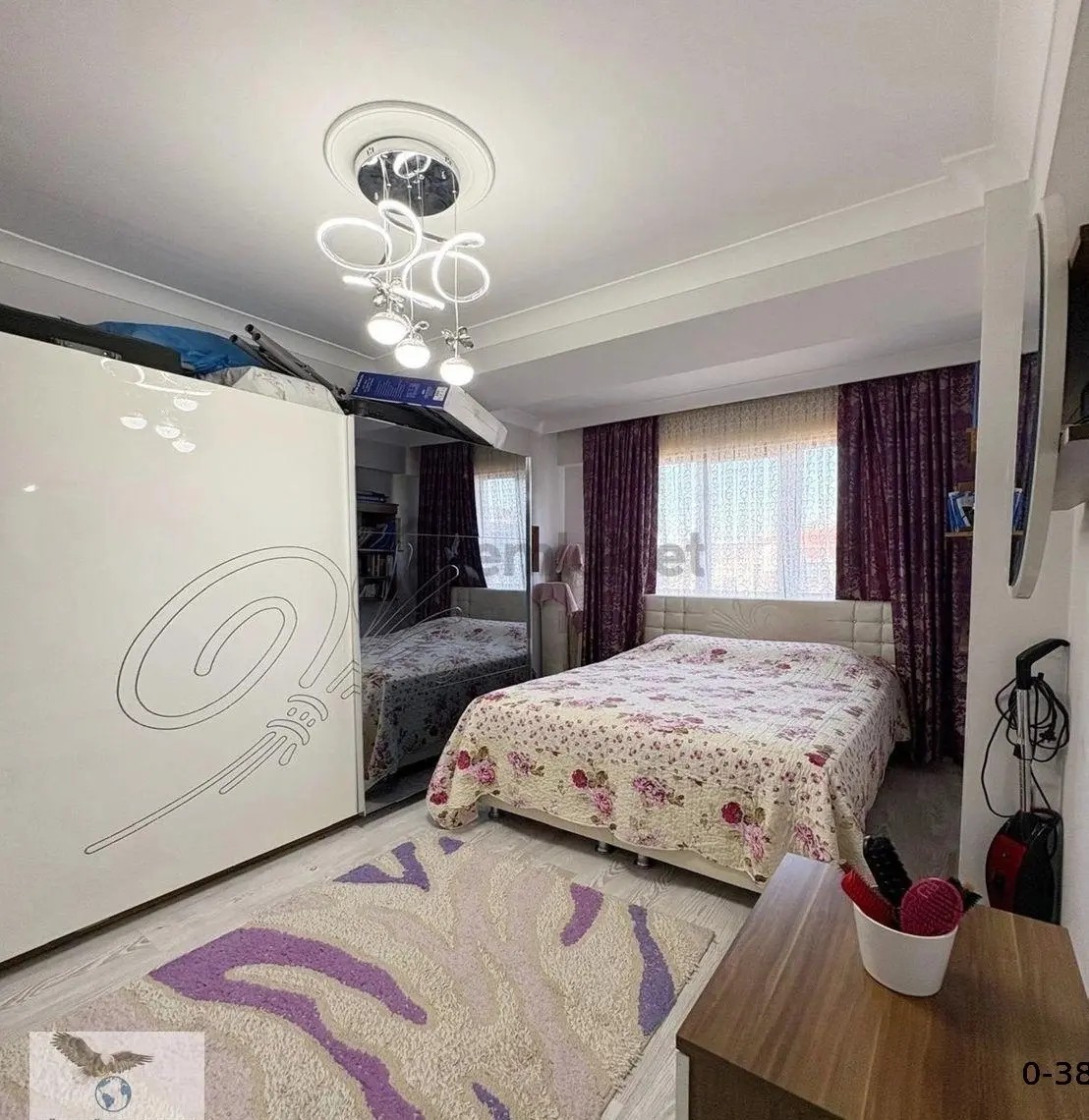 Müslüm Emlaktan Zehra Konaklarında 2+1 Geniş Daire