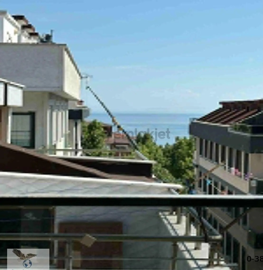Müslüm Emlaktan Merkezde Kapalı Otoparklı Deniz Manzaralı Dublex