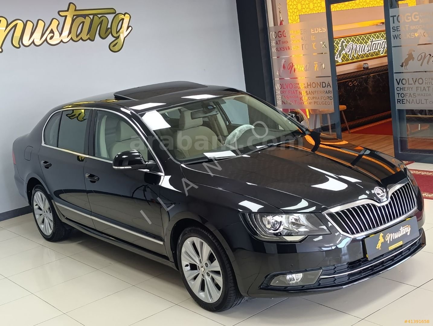Galeriden Skoda SuperB 1.6 TDI Elegance 2014 Model Yozgat 31.000 km Siyah