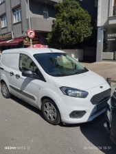 2021 model Ford transit courie ağır hasar kayıtlı