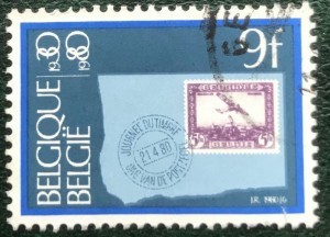 BELÇİKA 1980 DAMGALI PUL GÜNÜ SERİSİ