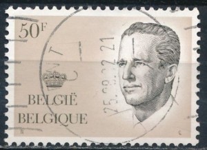 BELÇİKA 1984 DAMGALI KRAL BAUDOİN SERİSİ 1