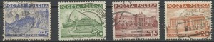 POLONYA 1937 DAMGALI ÇEŞİTLİ MANZARALAR SERİSİ