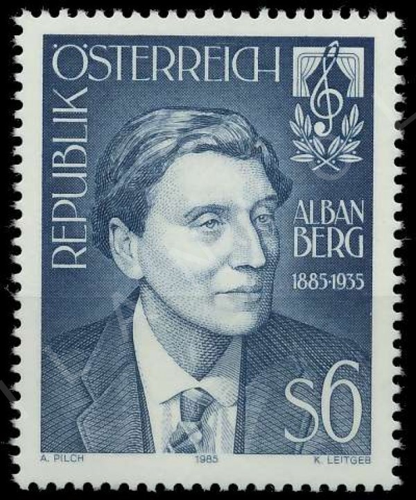 AVUSTURYA 1985 DAMGASIZ ALBAN BERG’İN DOĞUMUNUN 100.YILI SERİSİ