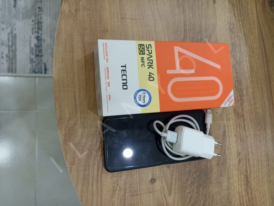 Tecno Spark40 5gh 256gb 16rm pazarlık payı var