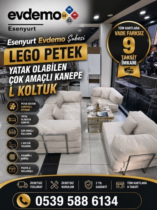 Esenyurt Toptan Mobilya Mağazaları | Evdemo Mobilya ile Kaliteyi Uygun Fiyatla Keşfedin