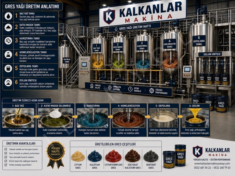 Manufacturing of diesel, gasoline, and lubricating oil production machinery.kalkanlar machina