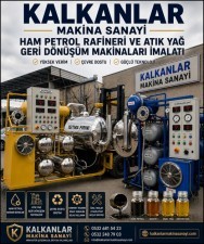 Manufacturing of diesel, gasoline, and lubricating oil production machinery.kalkanlar machina