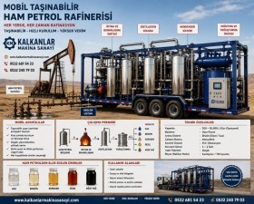 SMALL USED CAR OIL DISTILLING REFINERY CONSTRUCTION.kalkanlar makina