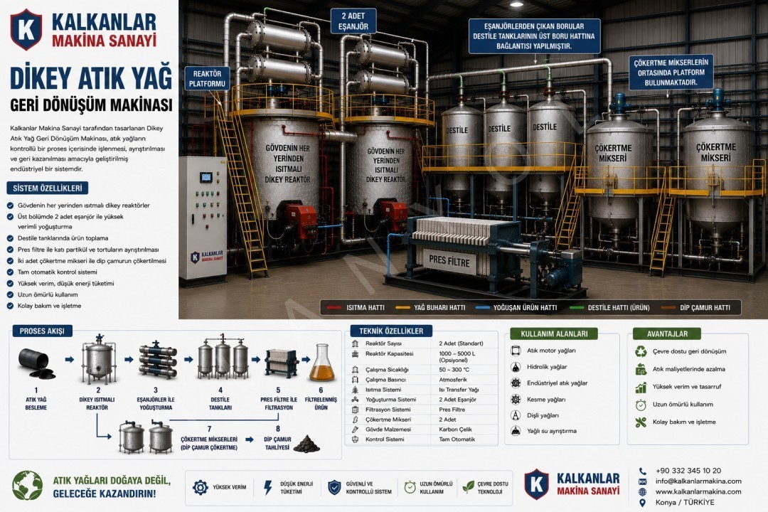 Ham petrol rafineri yapımı kalkanlar makina