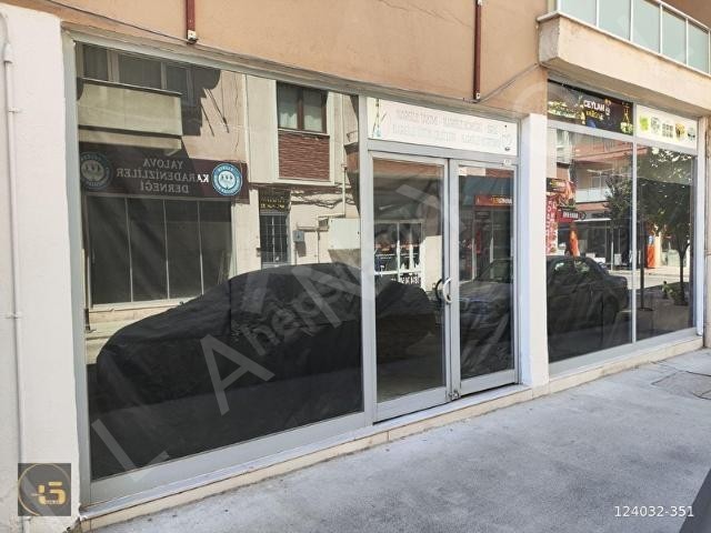 Yalova merkez satılık yola cepheli uygun fiyat 35 M2 kiracılı dukkan