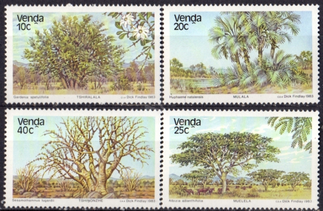 VENDA 1983 DAMGASIZ YERLİ AĞAÇLAR SERİSİ