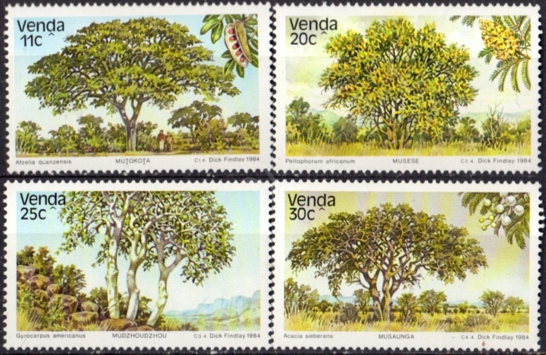 VENDA 1984 DAMGASIZ YERLİ AĞAÇLAR SERİSİ